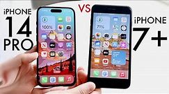 iPhone 14 Pro Vs iPhone 7+! (Comparison) (Review)