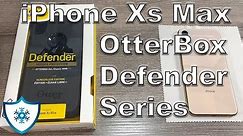 iPhone Xs Max OtterBox Defender Series Black Review