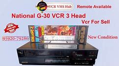 vcr for sale #national G-30 with remote new condition cash on Delivery #95920-79286