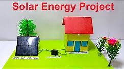solar energy working model for school science project - ecofriendly physics energy | DIY pandit