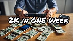 I made $2,000 in my 1st week of joining Phone Flipping 101