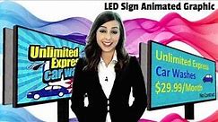 LED Digital sign P8, P10, or P16 full color for Outdoor - Programmable Message Center