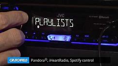 JVC KD-R790BT Display and Controls Demo | Crutchfield Video