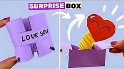 Amazing POP UP box idea, Birthday card surprise idea