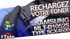 Comment bien recharger une cartouche toner Samsung MLT-D1052S type SCX4600
