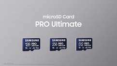 microSD Card PRO Ultimate: Feature highlight | Samsung