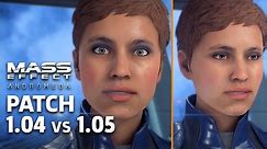 Comparing Facial Animations In The New Mass Effect: Andromeda Patch