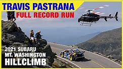 Travis Pastrana's Full Record Run at 2021 Mt. Washington Hillclimb