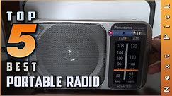 Top 5 Best Portable Radios Review in 2024