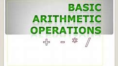 Arithmetic Operations in Binary number | Addition Subtraction Multiplication Division