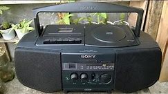 SONY CFD-S10 CD Radio Cassette-corder