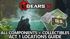 Gears 5 - All Components & Collectibles Locations Guide - Act 1