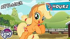 My Little Pony: Friendship is Magic | Applejack BEST Episodes | 2 Hour Compilation | MLP Episodes