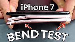 iPhone 7 vs 6S BEND Test!