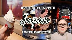 Solo Travel: Japan - Daytime Senso-ji & Yakiniku King Ep12