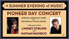 2013 Pioneer Day Concert with Lindsey Stirling & Nathan Pacheco - A Summer Evening of Music