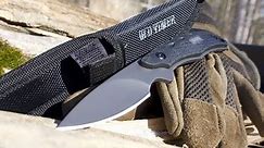 Hunting / Skinning / Caping Knife: Old Timer - CopperHead 2156OT - Black Sheath - Best Caping Knife