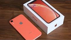 iPhone Xr Unboxing, First Time Setup and Review (Coral Color)