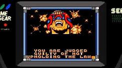 Game Over: Judge Dredd (Sega Game Gear)