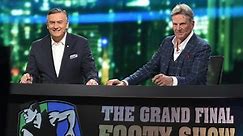 Eddie McGuire kicks off the new look AFL Footy Show