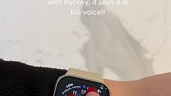 To enable this, go to settings > clock > speak time then enable :) #fyp #apple #watch #trick #time #clock #tips #hack #appstore #shortcut #tipsandtricks #applewatch #seriesSE #iphone #lockscreen #wallpaper #digitalcrown #tricksforapplewatches #smalltiktoker #foryou #foryoupage #foryourpage #feature