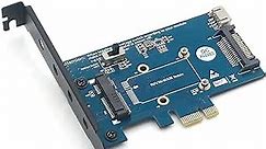 Mini PCI-E PCI Express to PCI-E 1x Adapter with SIM Card Slot