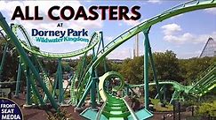 All Coasters at Dorney Park + On-Ride POVs - Front Seat Media