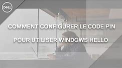 Comment configurer le Code PIN avant d' utiliser Microsoft Windows Hello