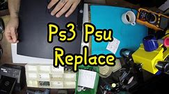 How To Ps3 Power Supply Replace