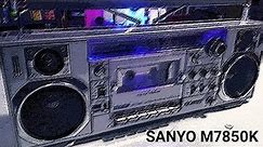 SANYO M7850K Stylish Boombox Bluetooth Mod
