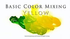 Basic Color Mixing with Yellow