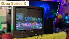 Se puede poner un Xbox Series X en un TV antiguo (CRT)?