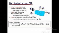 Lecture 12: P2P File Distribution | BitTorrent | Distributed Hash Tables (DHTs)