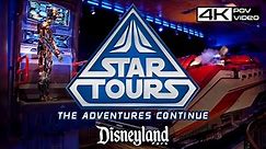 Star Tours: The Adventures Continue - FULL RIDE EXPERIENCE 4K Virtual Tour at Disneyland 2023