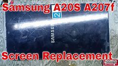 Samsung A20S A207f LCD Screen Replacement samsung galaxy a20s display screen replacement