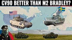 US M2 Bradley infantry fighting vehicle or Swedish CV90? Which is better suited for modern wars?