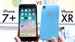 iPHONE XR Vs iPHONE 7 PLUS! (Should You Upgrade?) (Speed Comparison) (Review)