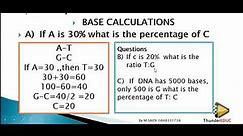DNA BASE CALCULATION | structure of DNA | GRADE 12 LIFE SCIENCES ThunderEDUC | BY. M.SAIDI