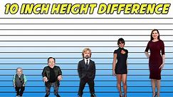 How Big is a 10-INCH Height Difference?