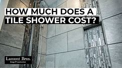 How much does a tile shower cost?