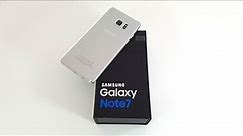 Samsung Galaxy Note 7 Unboxing & Set-Up