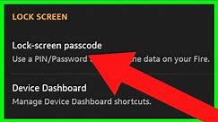 How to Remove Lock Screen Password on Amazon Fire Tablet (NEW UPDATE in 2022)