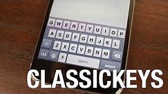ClassicKeys: Bringing Back the iOS 6 Keyboard