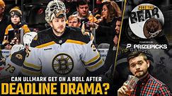Can Ullmark get on a roll after Bruins deadline drama? w/ Ty Anderson | Poke the Bear