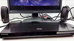 Samsung BD-C5500 Blu-Ray Player Tested with Remote Black Internet Apps 2012 Ebay Showcase Sold!