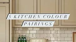 5 kitchen colour pairings to inspire your next makeover! 🍳✨ #twotonecabinets #twotone #kitchenideas #kitchencolors #kitchencolorideas #kitcheninspiration