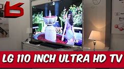 LG 110 inch 4K Ultra HD TV