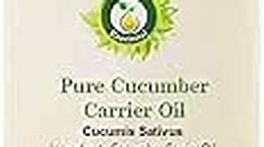Cucumber Oil | Cucumis Sativus | for Hair | for Body | for Skin | for Massage | for Face | 100% Pure Natural | Cold Pressed | 30ml | 1.01oz by R V Essential