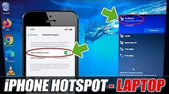How to Connect iPhone Hotspot with Windows Laptop?