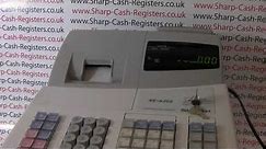 Factory Reset Sharp XE-A202 / XEA202 / XEA 202 Cash Register